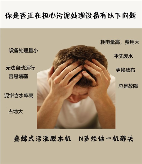 叠螺式污泥脱水机